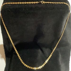 Trifari Vintage Decorative Link Chain Necklace